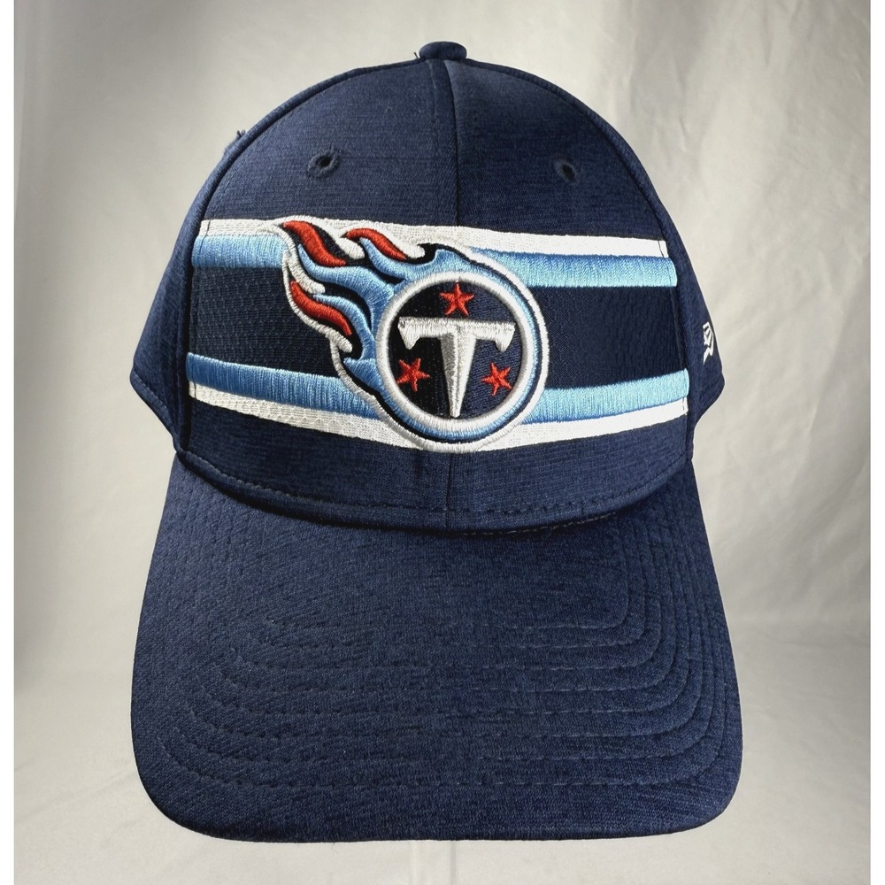 Tennessee Titans New Era 39Thirty Fitted Hat NFL AFC Logo L-XL 2019 Sideline